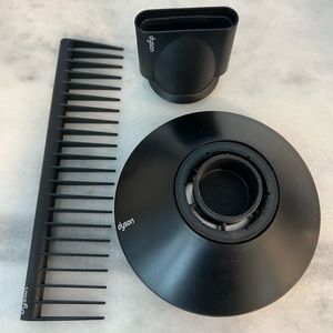 Dyson hair dryer magnetic attachments (comb, diffuser, smoothing)